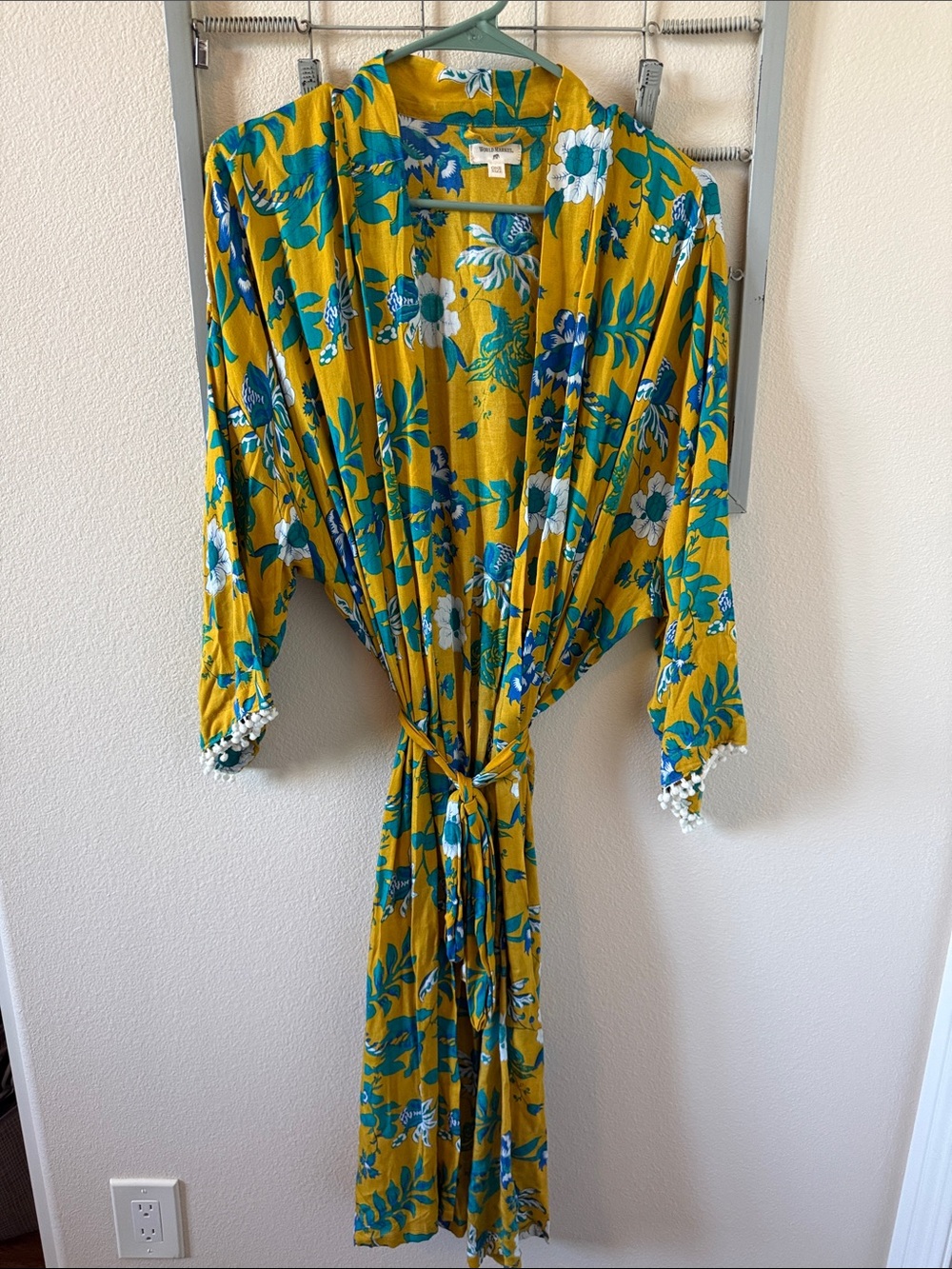 Cost Plus World Market Floral Floral Kimono/Duster One Size